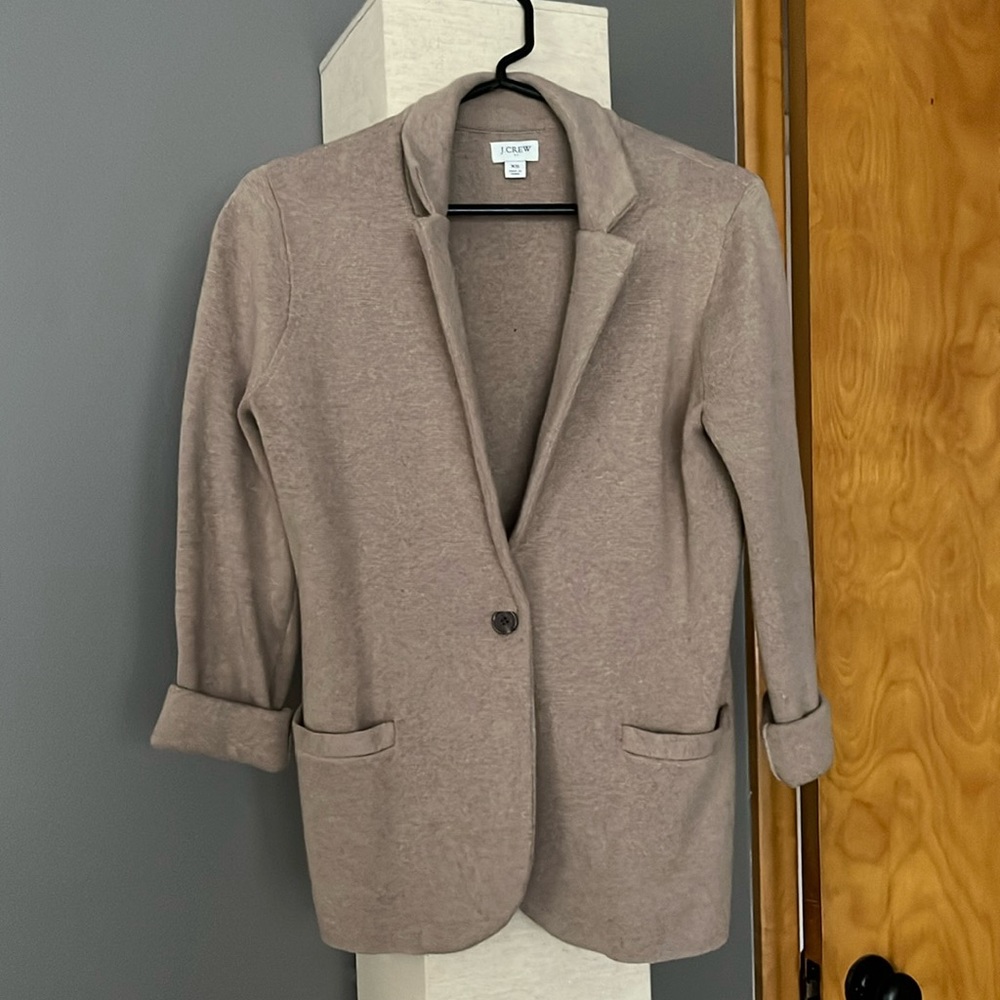 J Crew Sweater Blazer - size XS